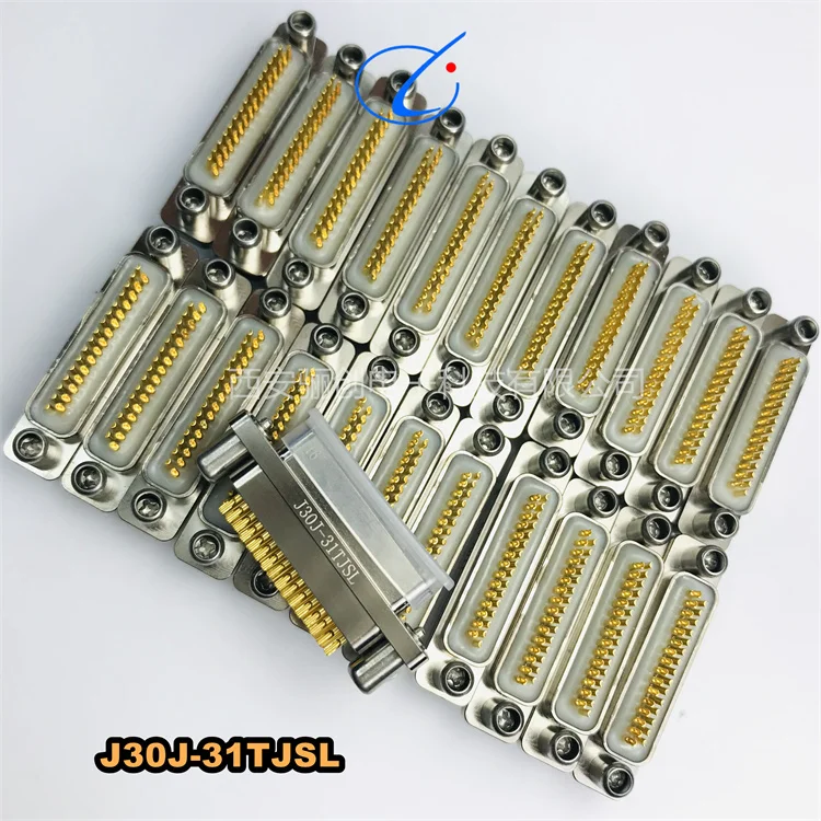 Micro Rectangular Connector J30J-31TJSL J30J-31ZKSP Plug and Socket Solder-Type Connector