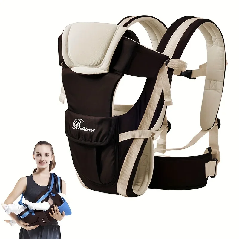 4-in-1 Baby Soft Carrier Comfortable Breathable Front Facing Infant Sling  Perfect Gift for Christmas Halloween and Thanksgiving