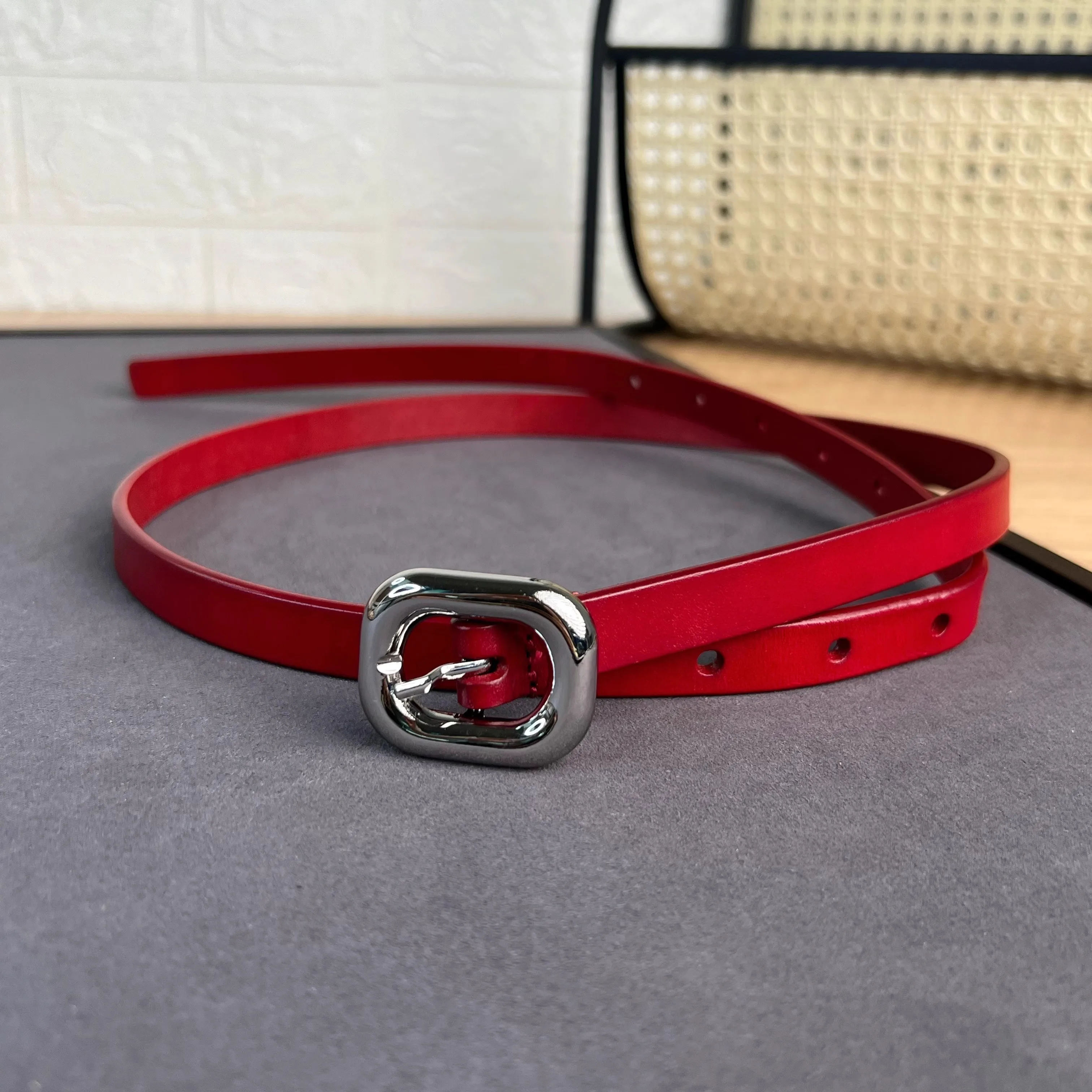 

Ремень из натуральной коровьей кожи, женский корсет с серебряной пряжкой, женское пальто с поясом, платье с поясом, узкий ремень J1667