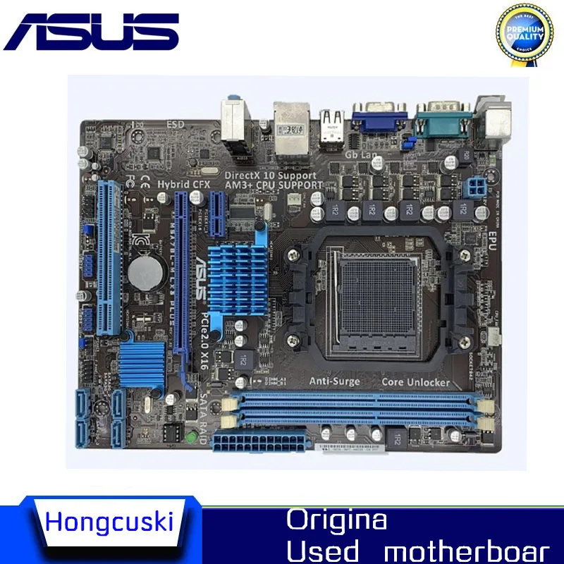 

Used M5A78LM For Asus M5A78L-M LX3 PLUS Desktop AM3+ Motherboard 760G 760L Socket Socket AM3 DDR3 UEFI BIOS Original Mainboard