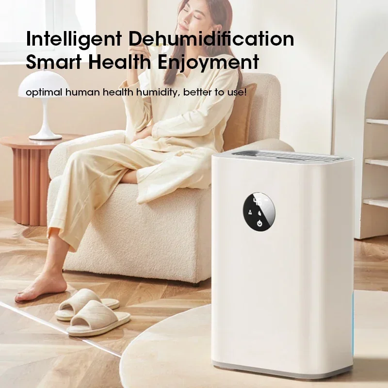 Smart Dehumidifier 2.5L Large Capacity Timed Moisture Absorption Drying Eliminate Dampness Mold Moisture for Bedroom Office