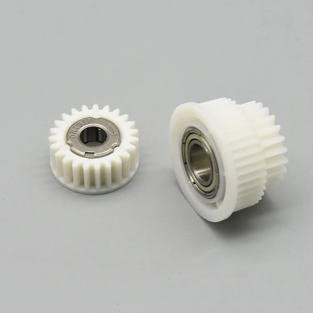 

10Sets AB017607 Compatible Registration Roller Gear for Ricoh Aficio MP1075 7001 7500 7501 2075 8001 8000 AB01-7607