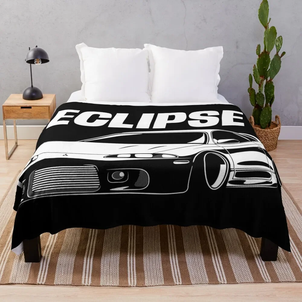 2G Eclipse Throw Blanket Bed covers Summer funny gift Blankets