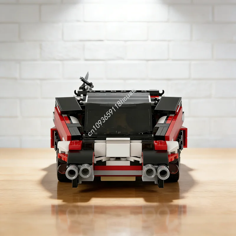 294pcs MOC Nissan GTRs Nismo City Champions Model Building Toy Blocks Architecture Christmas Gifts DIY Creative Idea Education