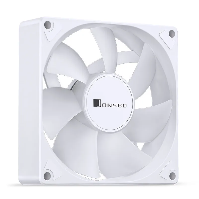 Jonsbo SL-925 Ventilador para caixa de computador 92mm 5V 3PIN ARGB Efeito de luz Ventilador de resfriamento de CPU 12V 4PIN PWM Ventilador para caixa de PC SL-925W Ventilador silencioso de ar
