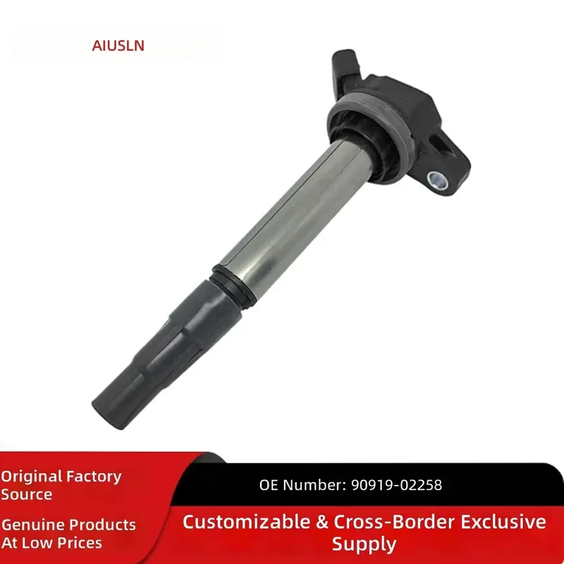 For Toyota Corolla Vios 1.6L Ignition Coil 90919-02258 Auto Engine Spark Plug Coil Pack Replacement Parts