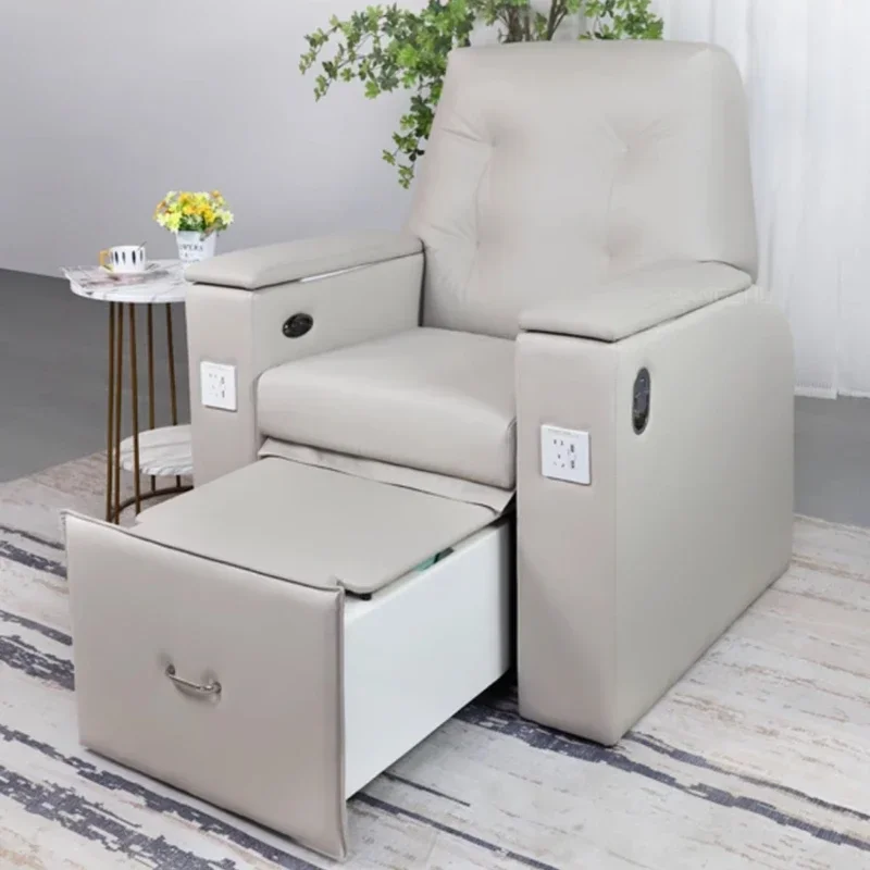Soporte sofá Silla de pedicura salón Spa sillas de pedicura eléctricas multifuncionales soporte Pedi Fauteuil Cama muebles de pedicura