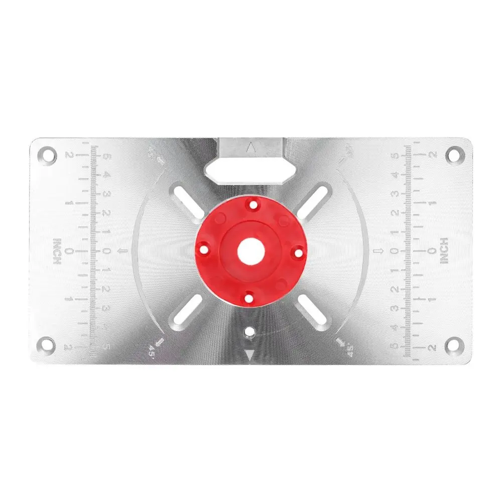 Aluminum Alloy Router Table Insert Plate 9.3