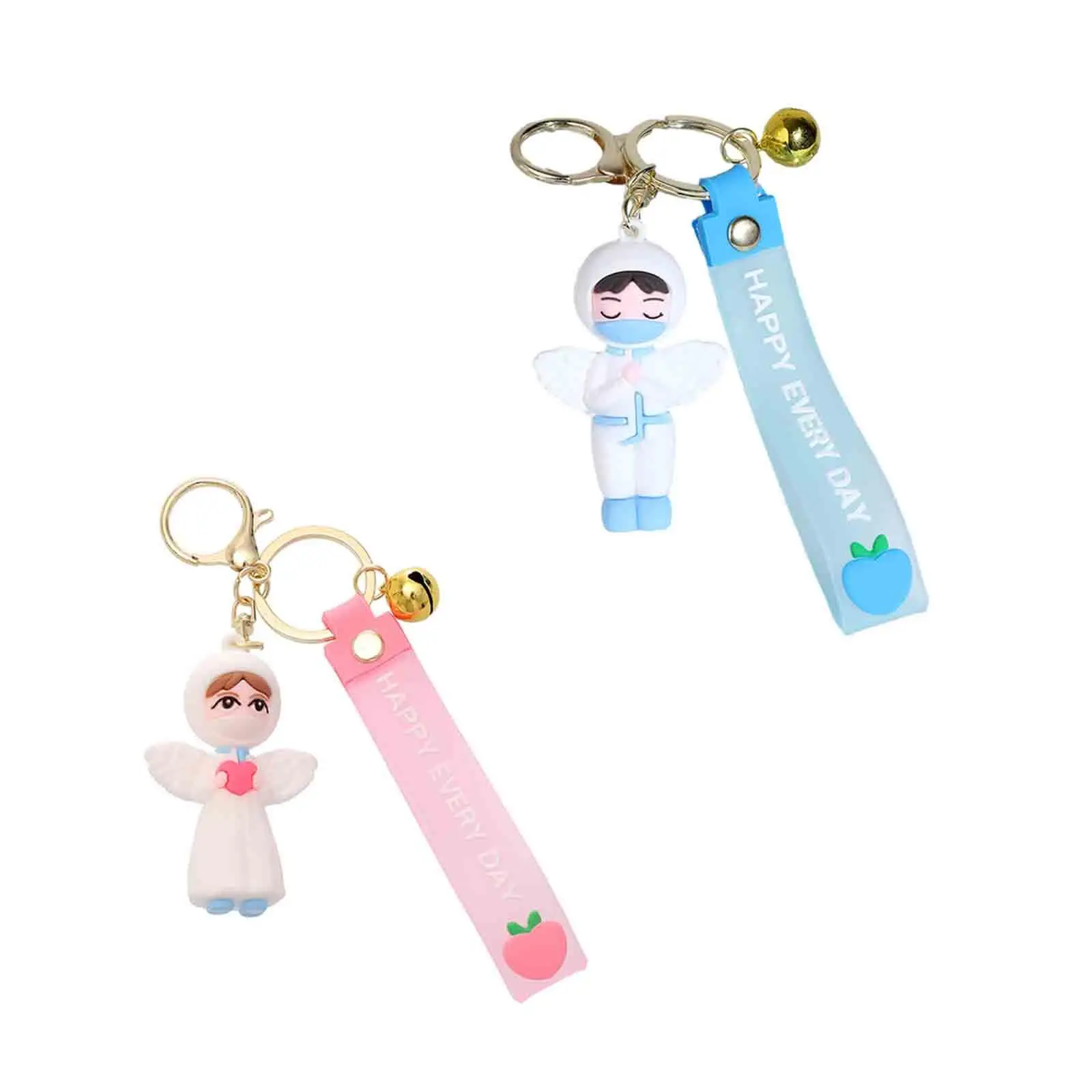 2 Pieces Nurse Appreciation Keychain Gifts Nurses Prayer Keychain for Nurse Practitioner Nurse Day Nurses Prayer Inspirational