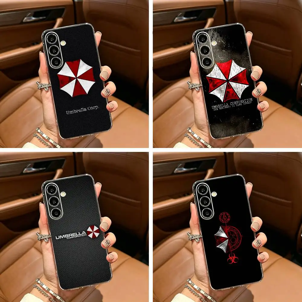 

U-Umbrella -Corporation Clear Phone Case for Samsung Galaxy A71, A70, A52, A51, A40, A30