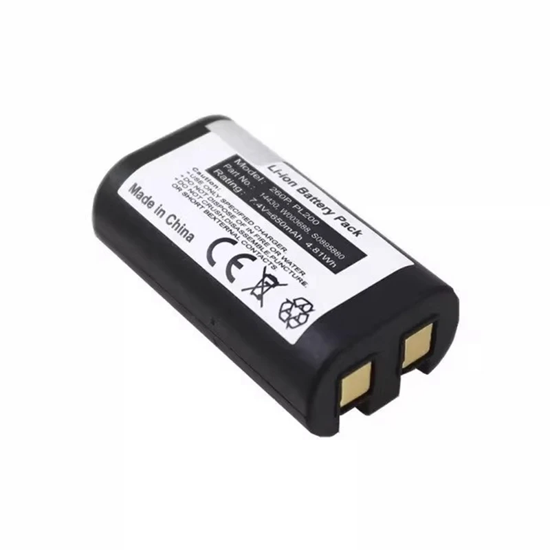 260P PL200 650mAh 7,4V lithiumbatterij voor S0895840 W002856 printer