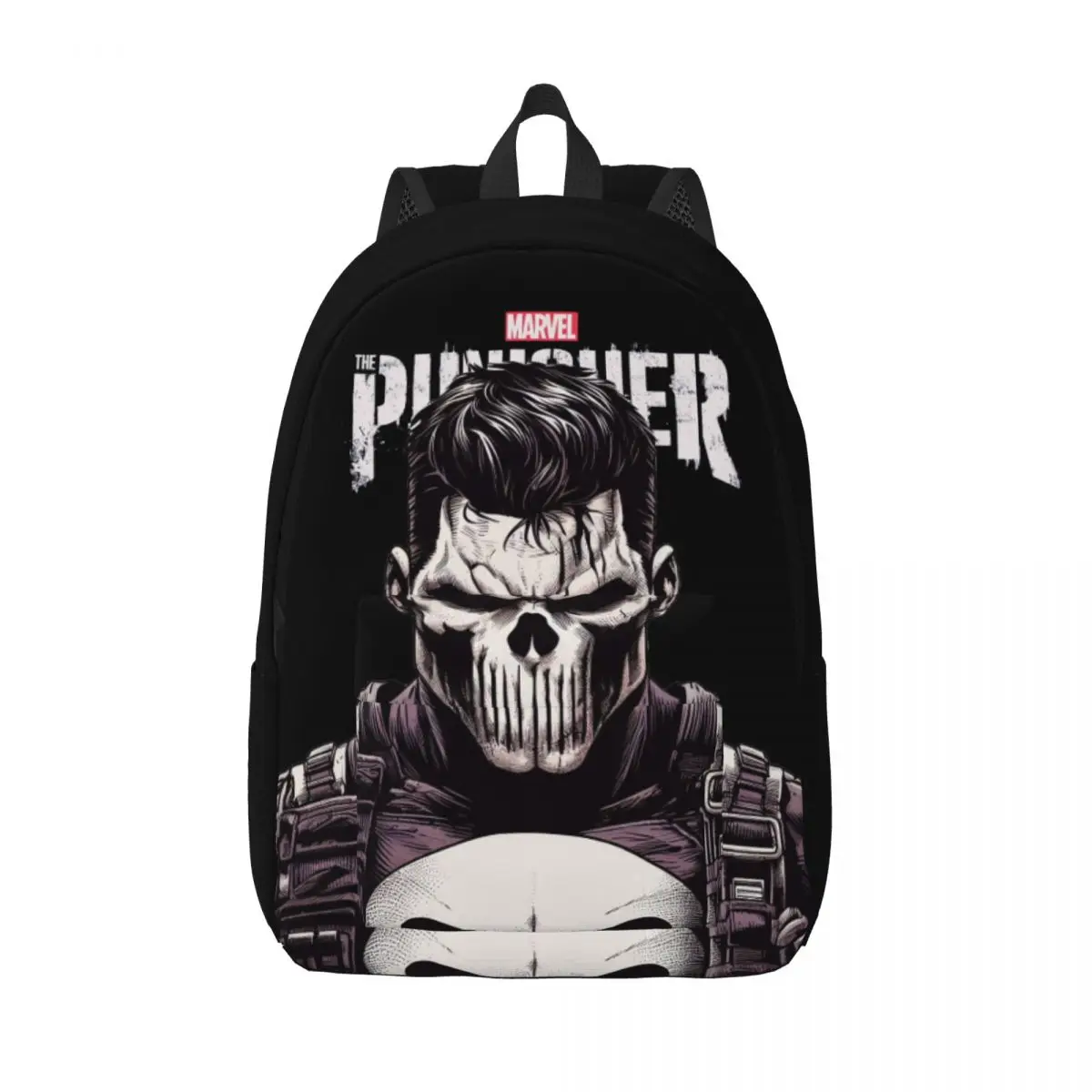 Dual-Use Bone Kindergarten Bag Journey Large Capacity Marvel Punisher For Women Kid Laptop Bag For Gifts