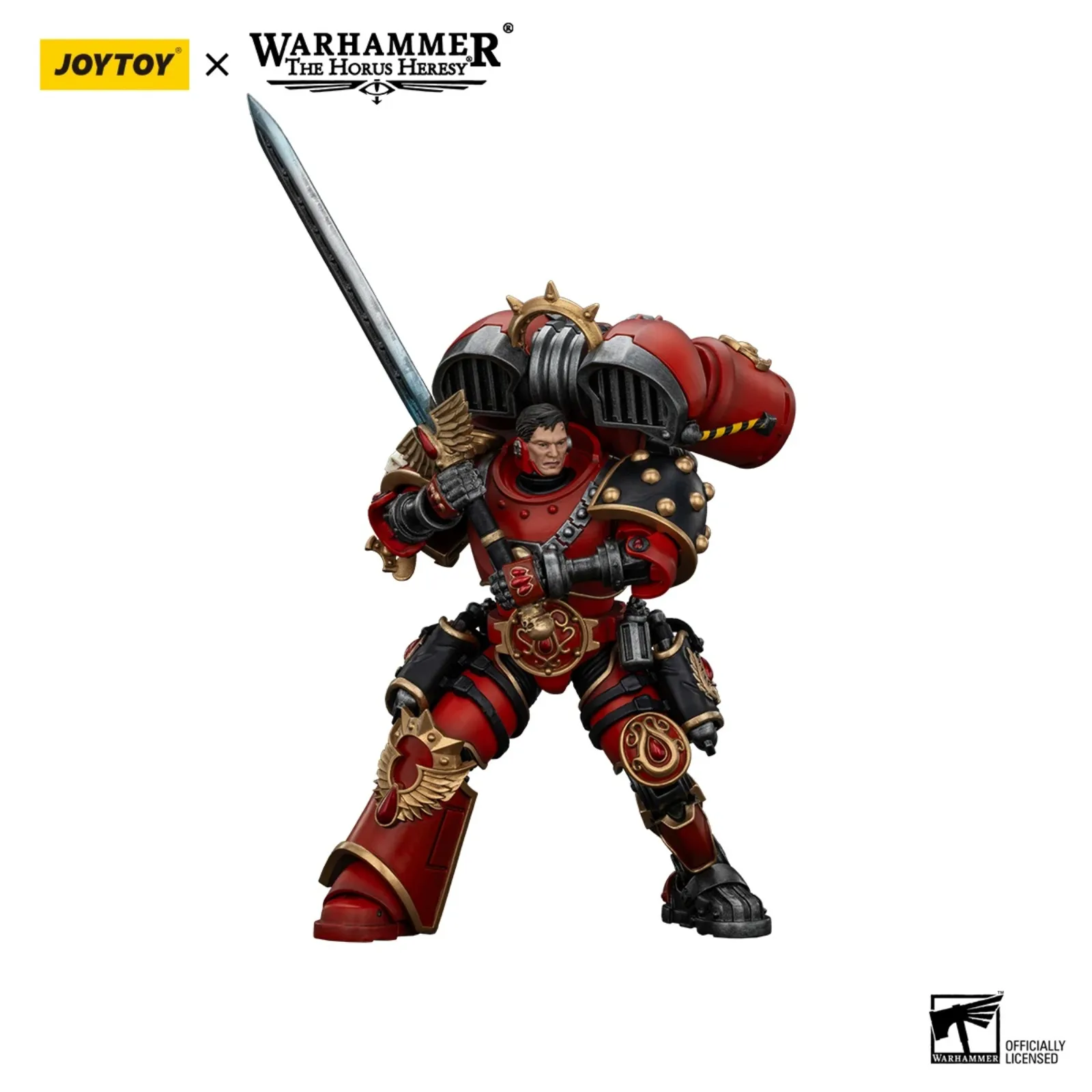 JOYTOY Warhammer 40K Blood Angels Dominion Zephon Anime Figurka Akcji Model Wojskowy