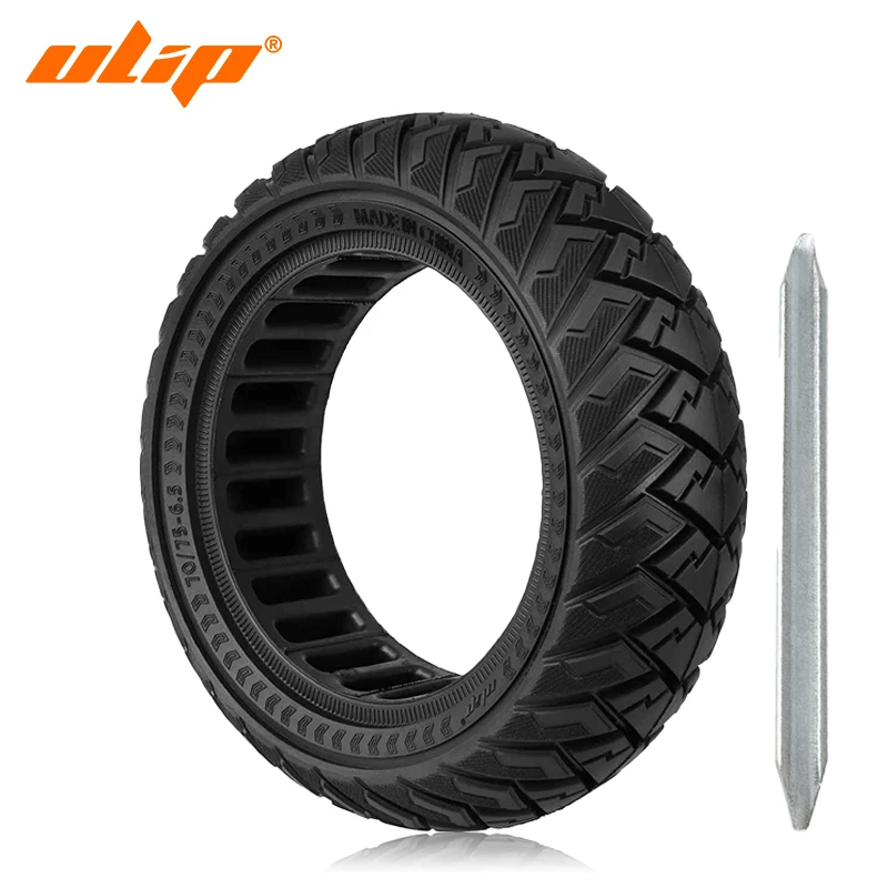 

ULIP 70/75-6.5 Solid Tire for Segway Ninebot Mini Pro 2 Self-Balancing Scooter Tubeless 10Inch Tire Puncture Proof Tubeless Tyre