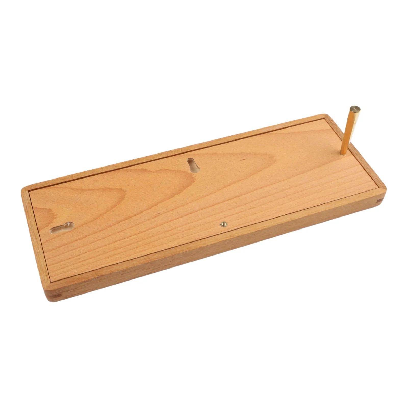 Walnut Color Solid Wood Photo Frame Stylish Photo Holder Sturdy Construction Personalized Aesthetic Sophisticated Design