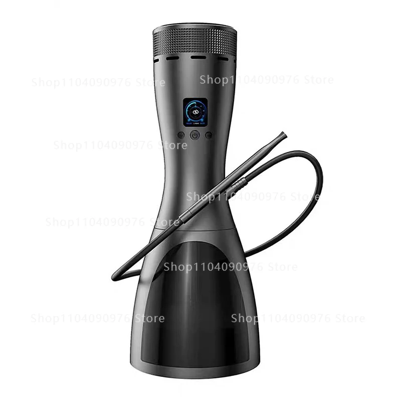 

Smart electronic hot Arab hookah travel portable Lucca electronic temperature control entertainment hookah