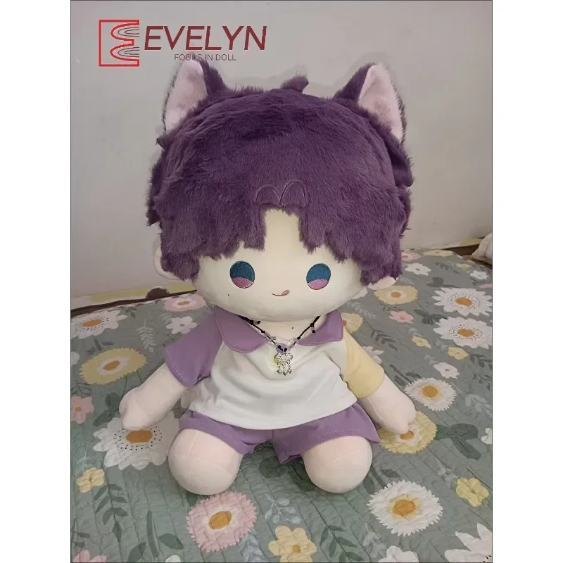 Evelyn 40cm sitting position baby clothes German velvet shirt no attribute baby clothes cotton doll sitting position replacement
