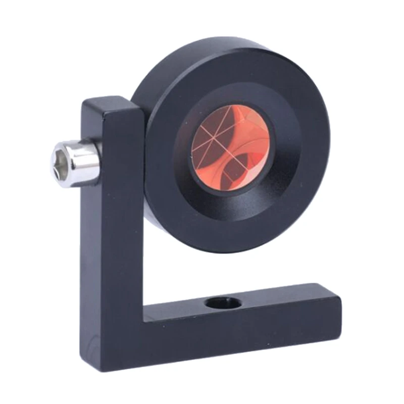 Professional 90 Degree Monitoring Mini Prism Target with L-bar for Total Station Copper & Silver Coated Tunnel Surveying