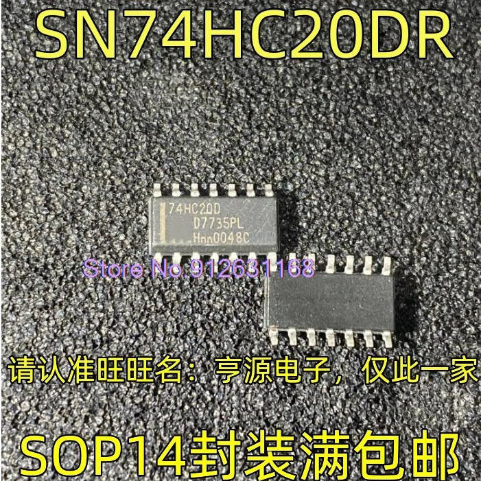 

SN74HC20DR 74HC20D SOP14 74HC20D 4