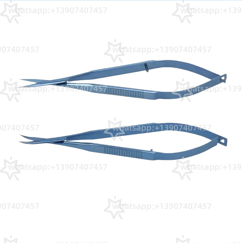 

Ножницы для офтальмологических тканей Westcott Tenotomy Scissor Прямые изогнутые ножницы Офтальмологический инструмент Титановый сплав