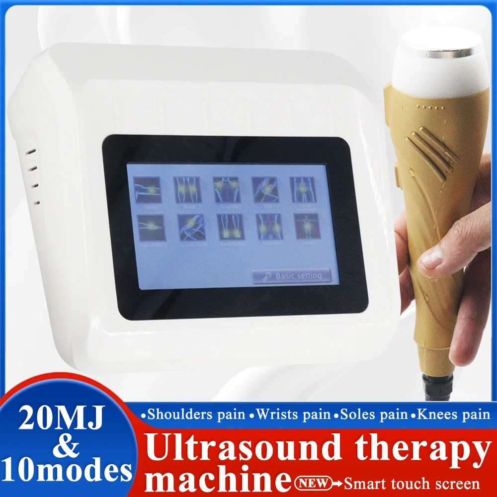 

20MJ Ultrasonic Physiotherapy Machine Massage Relax Relieve Muscle Pain Health Care Professional Ultrasonic Therapeutic Machine