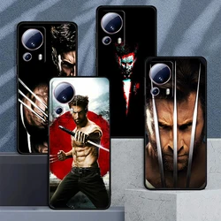 Marvel Avengers Wolverine Cover For Xiaomi Mi 13 12X 12 11 11T 11i 10T 10 Pro Lite Ultra 5G 9T 8 A3 Black Phone Case