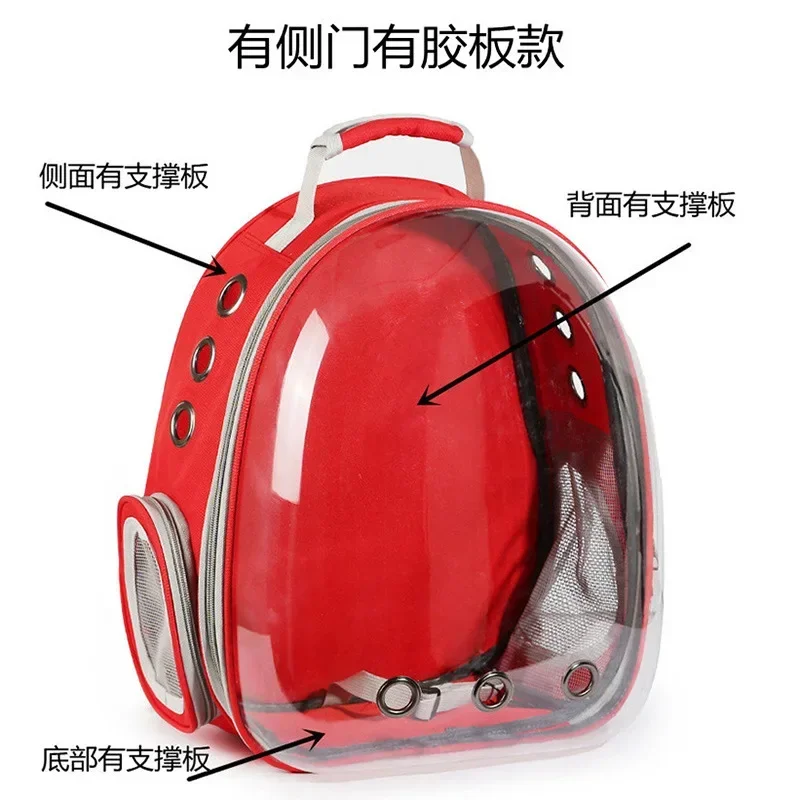 New Space Bag Portable Space Capsule Transparent Breathable Cat Backpack Go Out Portable Cat Backpack