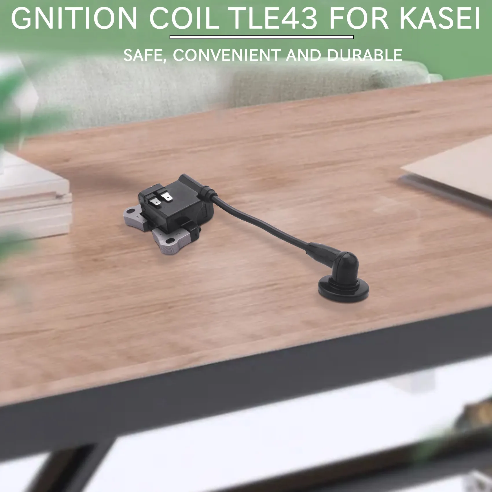 Ignition Coil TLE43 For KASEI 1E40F-E 1E40F-E.3 For KASEI BC-46 CG-430 BC46 CG430 Brush Cutter Trimmer Magnetor Stator-ABQU