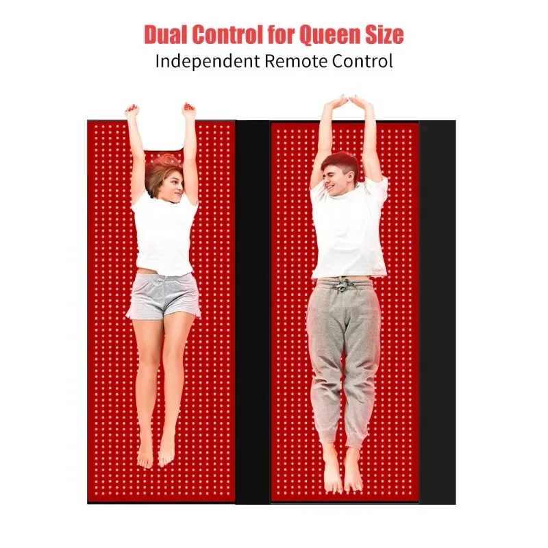 660nm 850nm Home Use Pain Relief Red Light Therapy Blanket
