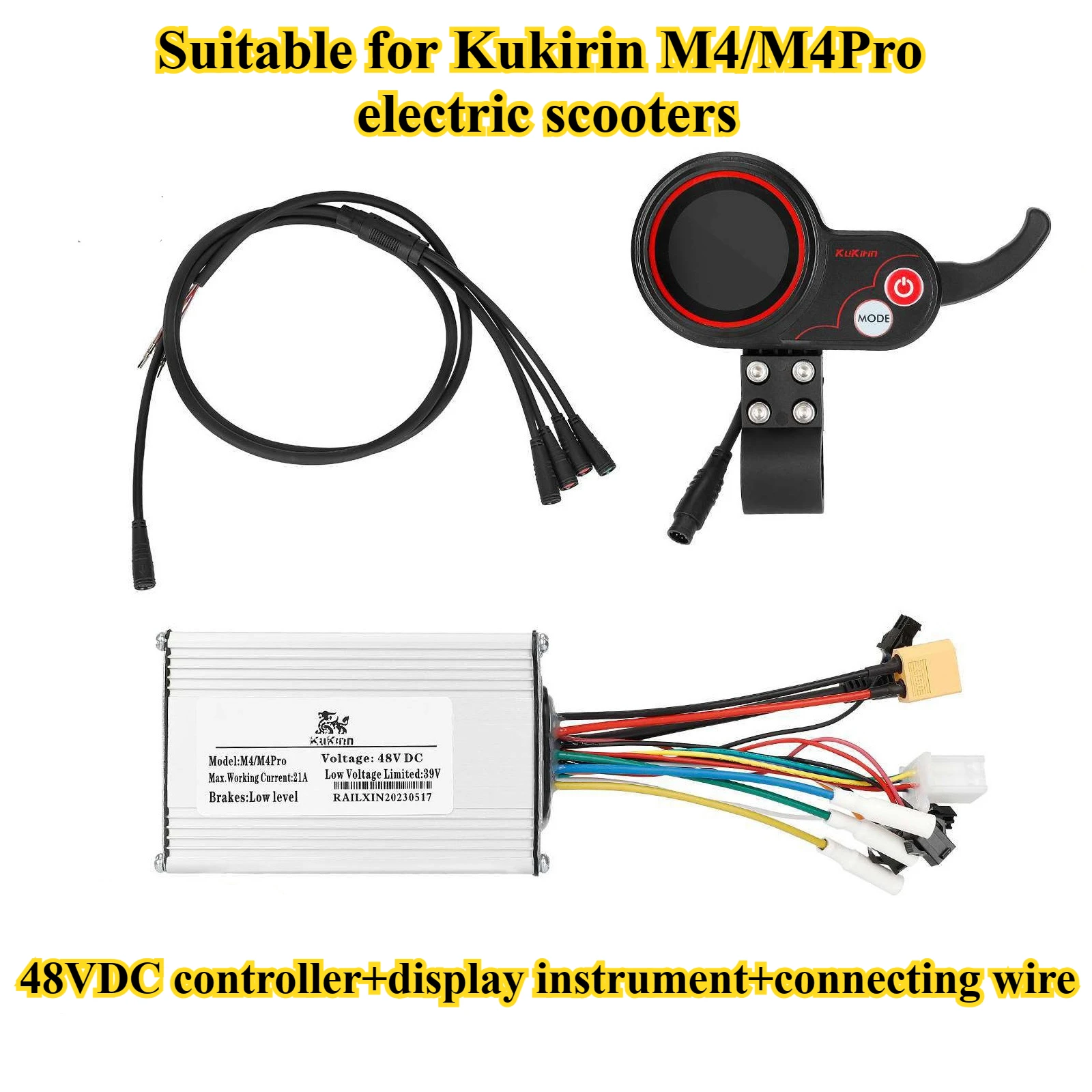 

Подходит для электрического скутера Kukirin M4/M4Pro, водонепроницаемый коммуникационный кабель, контроллер, дисплей, инструмент, оригинальные аксессуары