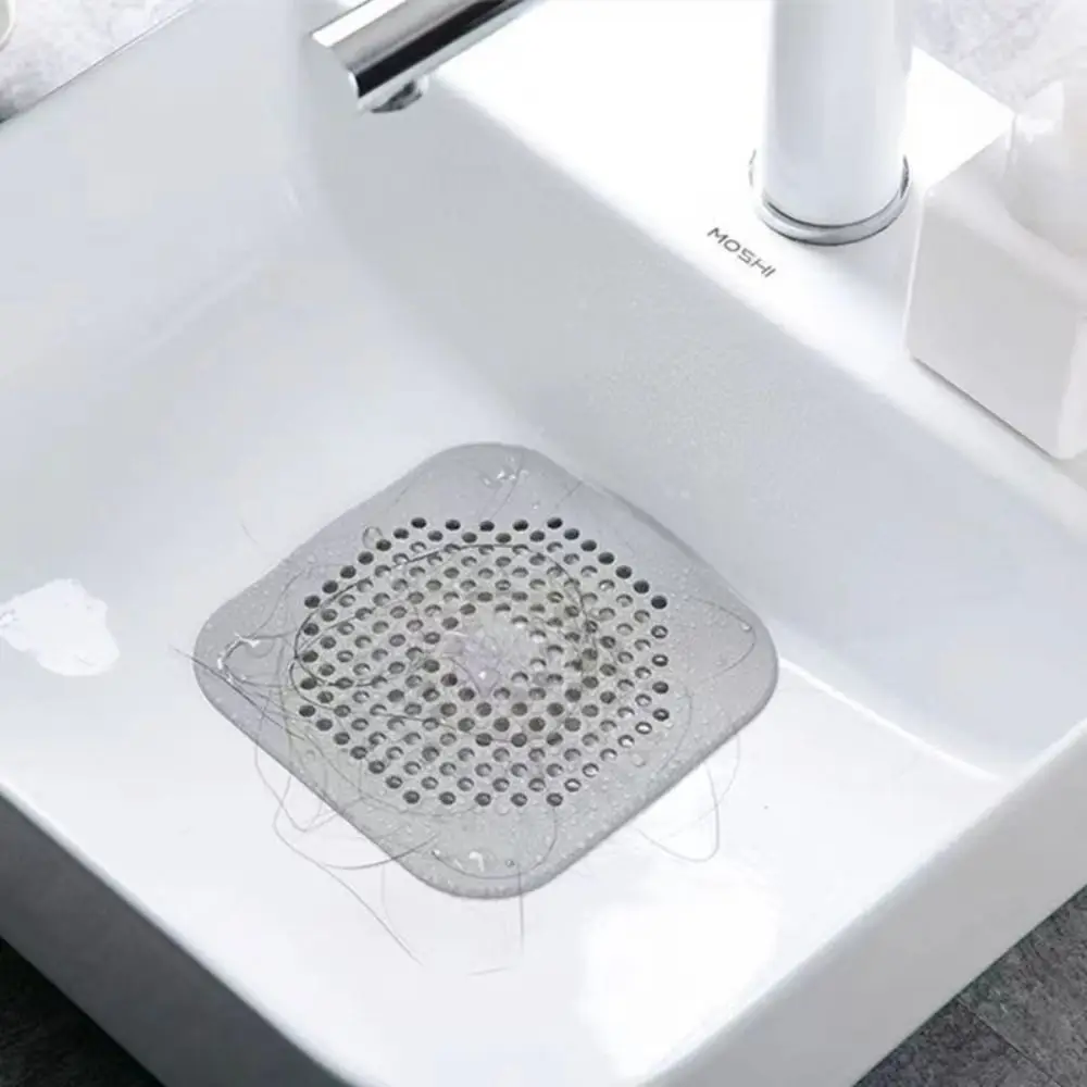 New Silicone Kitchen Sink Strainer Bathtub Drain Strainers Hair Drain Catcher Hair Filter Home & Kitchen Durable Drains Cover