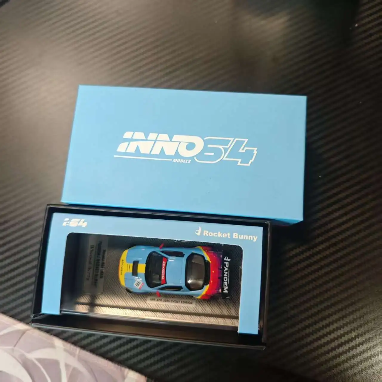 

Ready To Ship INNO64 1:64 Honda NSX (NA1) Pandem/Rocket Bunny "APA XPO 2025" Event Edition Diecast Car Model In Stock