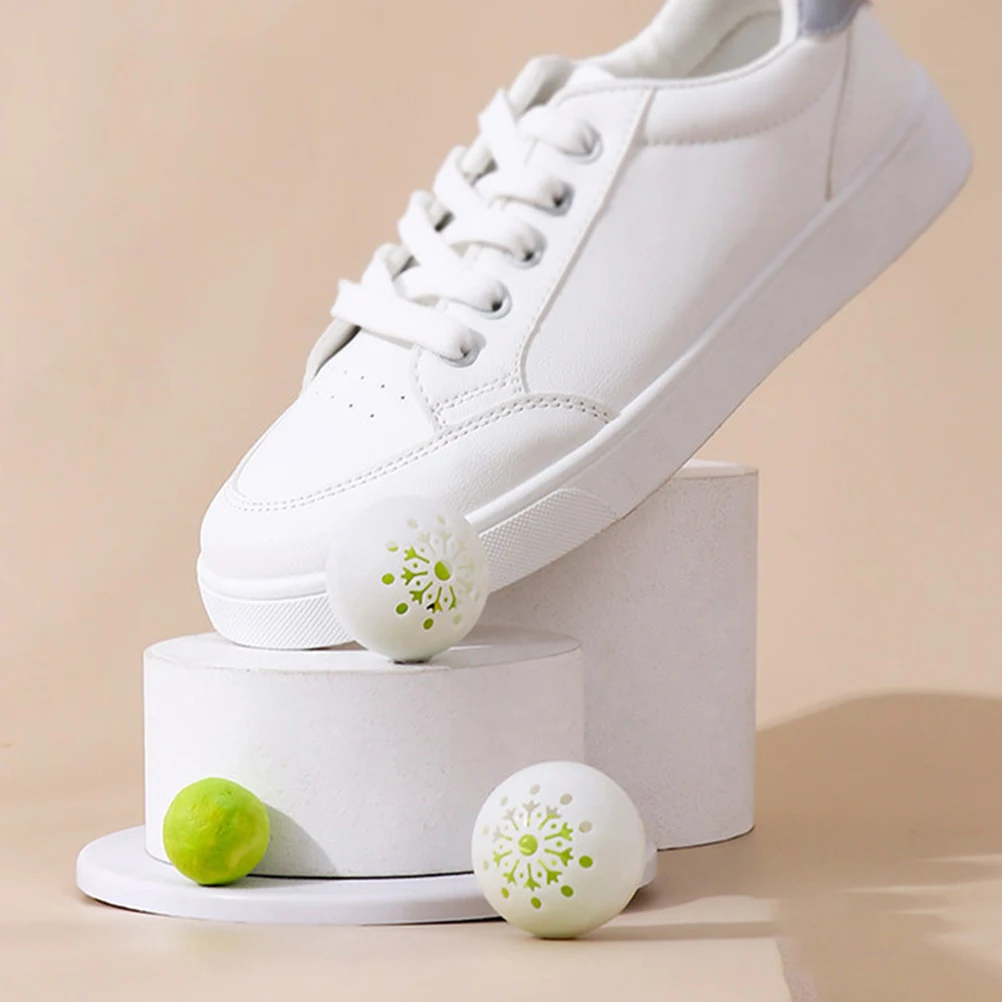 12 pz Sfere Deodoranti Deodorante per Scarpe Da Ginnastica Borse Da Palestra Armadi Armadi Rimozione di Odori Scarpe di Plastica Deodorizzare Palle Per La Casa