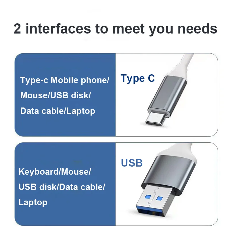 USB-концентратор, 4 порта USB Type-C, USB 3,0, OTG