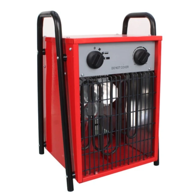 Hot 15Kw 380V Supply Voltage Safety Using High Power Portable Electric Fan Heater Industrial Heater