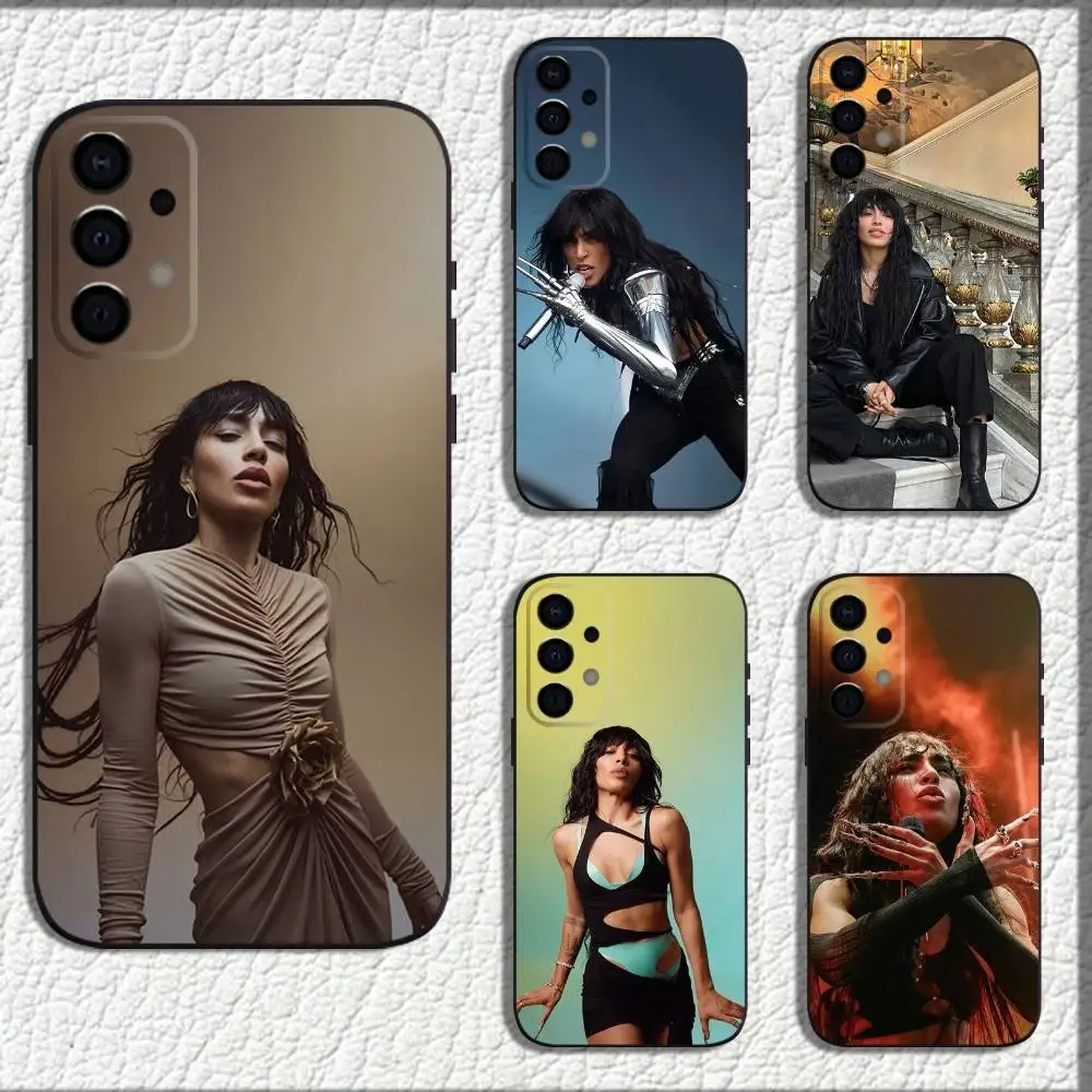 

Is It Love L-Loreen Singer Phone Case For Samsung Galaxy A73,72,71,A52,51,40,41,A22,A32,31,A13,12,Note20 Soft Black Shell