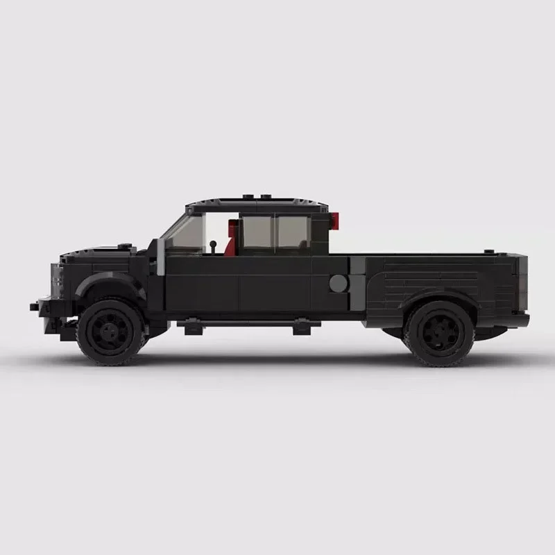 MOC 405PCS F450 Heavy Duty Hoonigan Speed  Pickup Truck Building Blocks City Model Brick Puzzle Toys For Kid Adult Gift