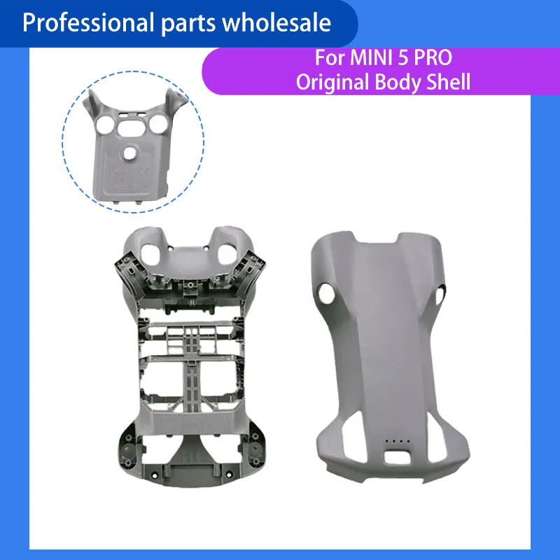 Original for DJI Mini 5 Pro Body Cover Shell Accessories Drone Upper/Bottom Shell/Middle Frame Cover for MINI 5 PRO Repair Parts