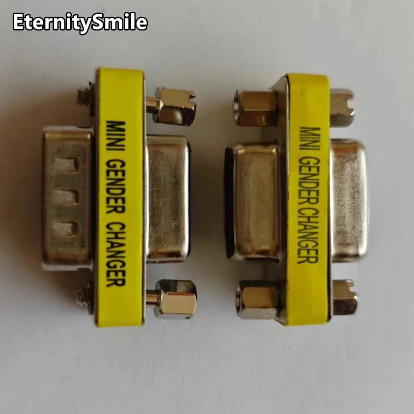 MINI Connector 15pin Double D-Sub to Male Female Plug Changer Adapter for VGA Extension Cable Cord