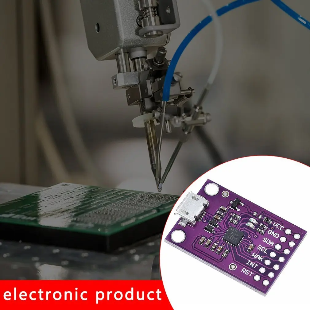 CJMCU-2112 CP2112 Evaluation Kit for the CCS811 Debug Board USB to I2C Communication Module Purple Color Dropshipping Wholesale