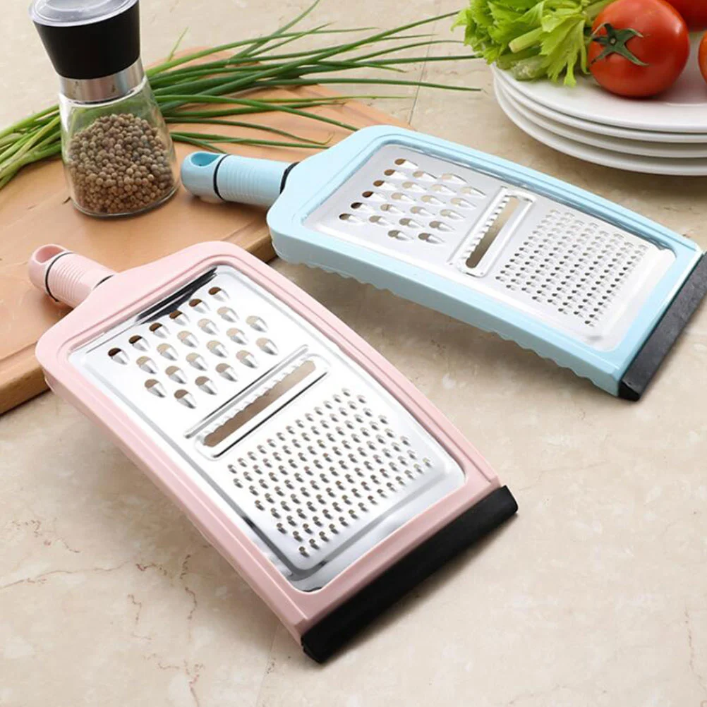 Grattugia multifunzione in acciaio inossidabile Utensile da taglio per verdure da cucina Trituratore per carote Grattugia per verdure Utensile da cucina per frutta