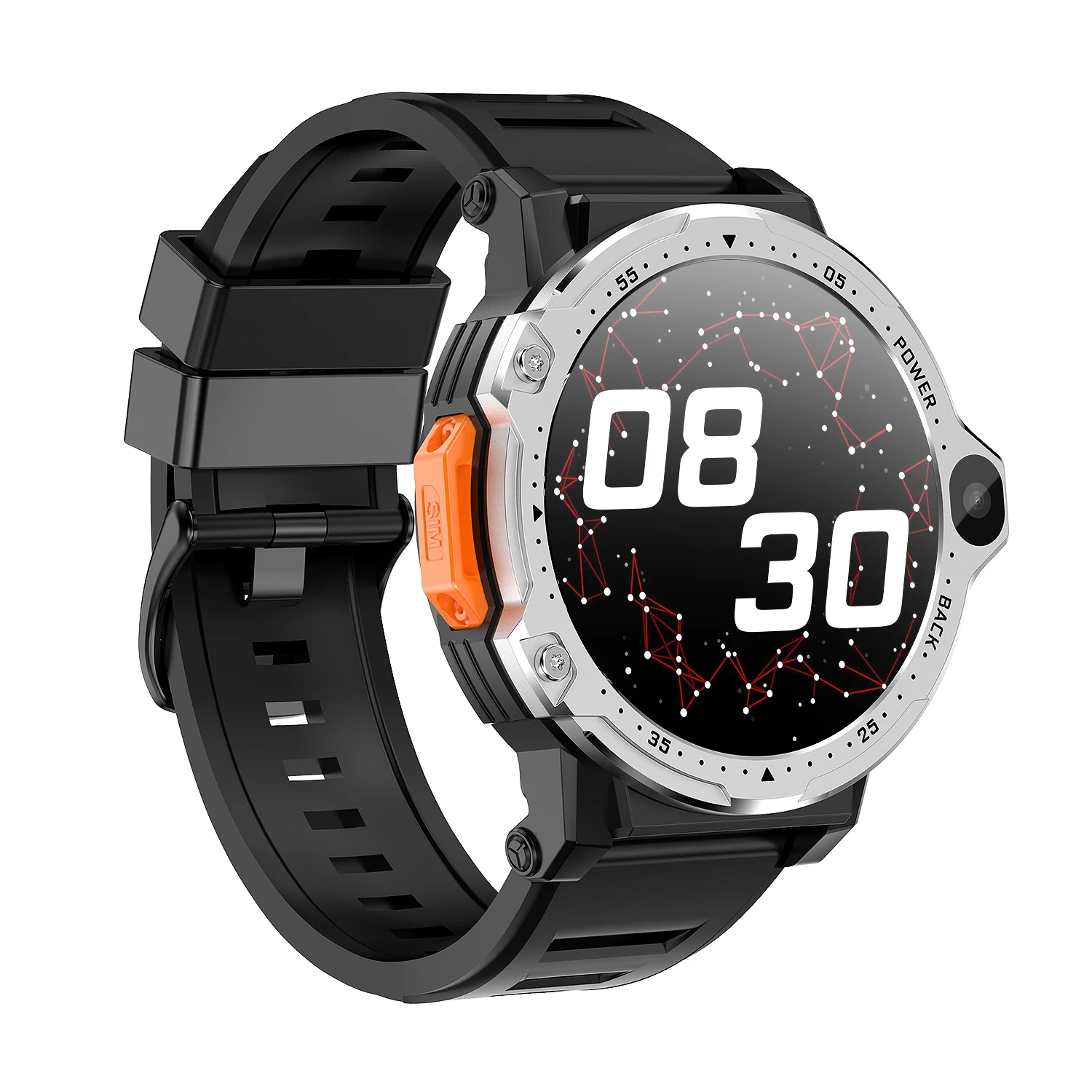 

Pg999 5G Прочные умные часы с IP67 пыленепроницаемой и водонепроницаемой GPS-камерой для плавания, удобные для детей особенности для использования на открытом воздухе