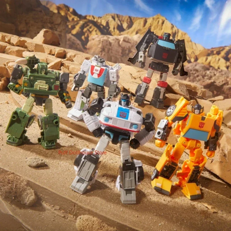 ในสต็อก Transformers Generations เลือก Autobots Unite 5 คนชุดอะนิเมะ Action Figure ของเล่นของขวัญคอลเลกชัน