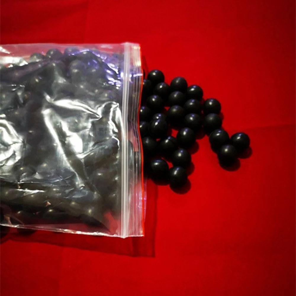 Black Solid Rubber Ball With Diameter 1/2/2.5/3/3.5/4/4.5/4.75/5/5.3/5.5mm-127mm Industrial DIY Parts Toy Sealing Rubber Ball