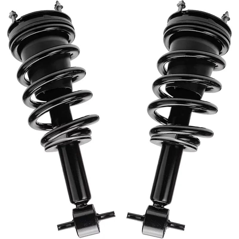 Front Rear Shock Absorber Strut Assembly Suspension Kit with Sway Bar Links 6PCS for Chevrolet GMC