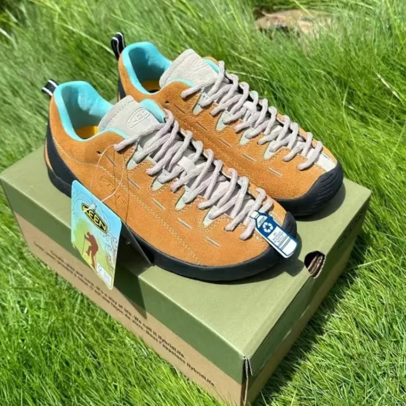 Marca de luxo sapatos de trekking das mulheres dos homens sapatos de caça resistentes unisex qualidade superior ao ar livre formadores montanhismo sapato casais