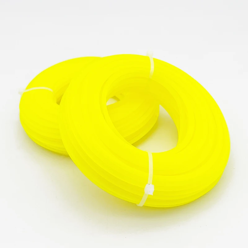 Gasoline Brushcutters Accessories Square Cutting Rope 2.7mm Trimmer Line for Brush Cutter Head
