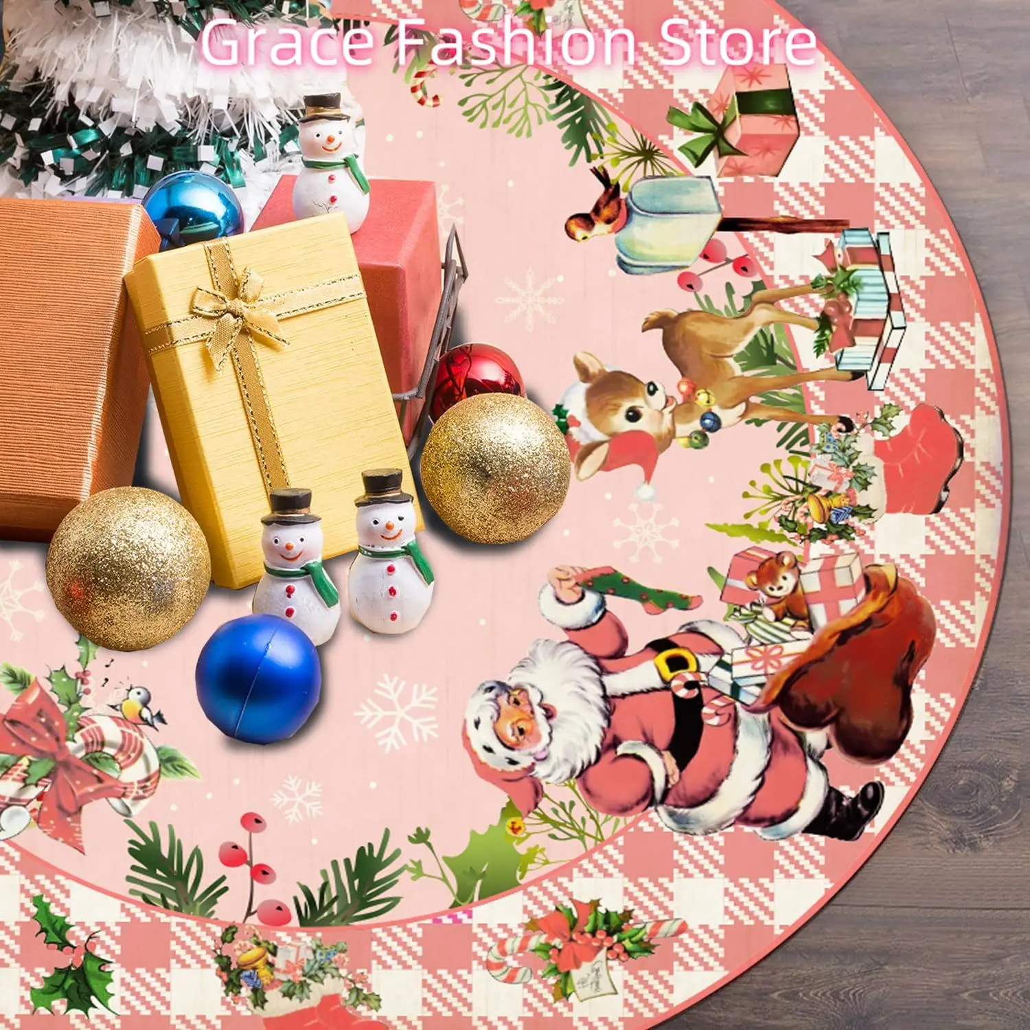 Pink Christmas Deco… - image