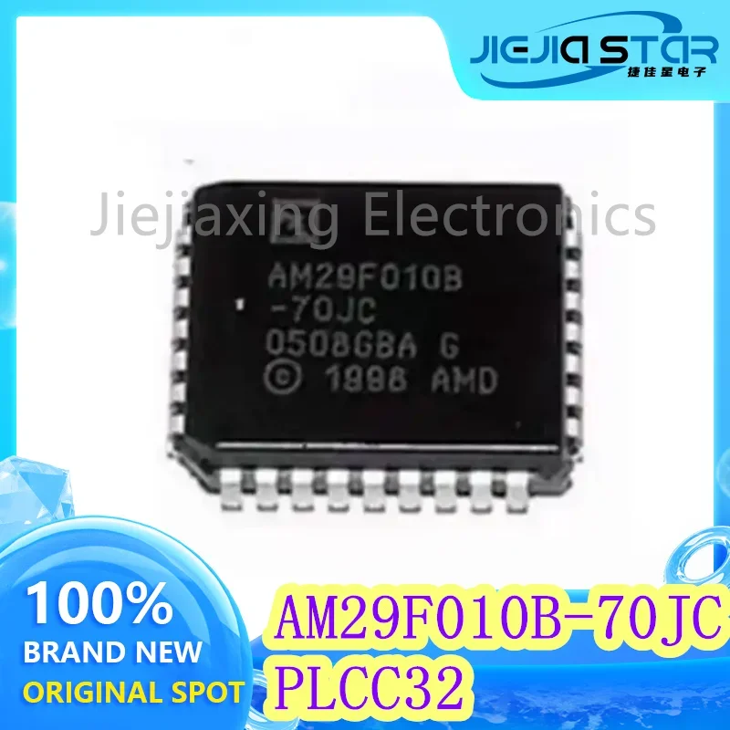 

3 pieces AM29F010B-70JC AM29F010 100% brand new imported original PLCC-32 integrated circuit electronics IC