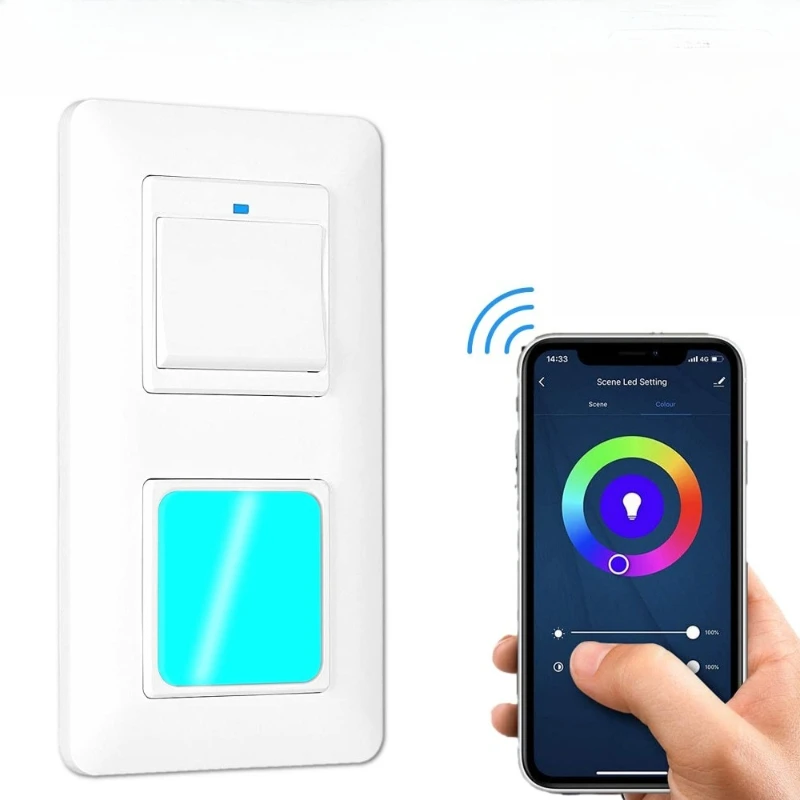 

Smart wall switch Smart wall wifi switch, graffiti wifi switch